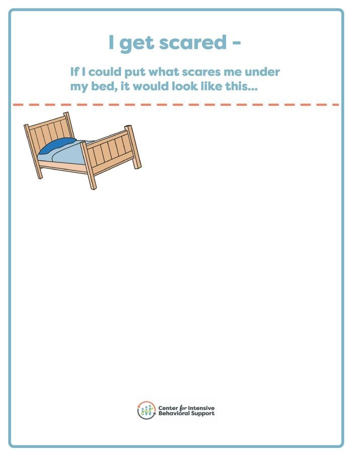 Resource for I get scared...