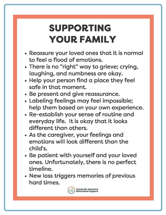 Resource for Supporting Your Family