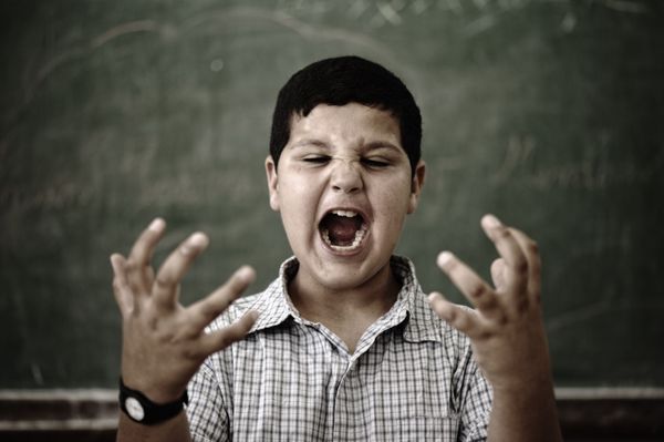 PP - Intro Image - Frustration furious mad student at school yelling